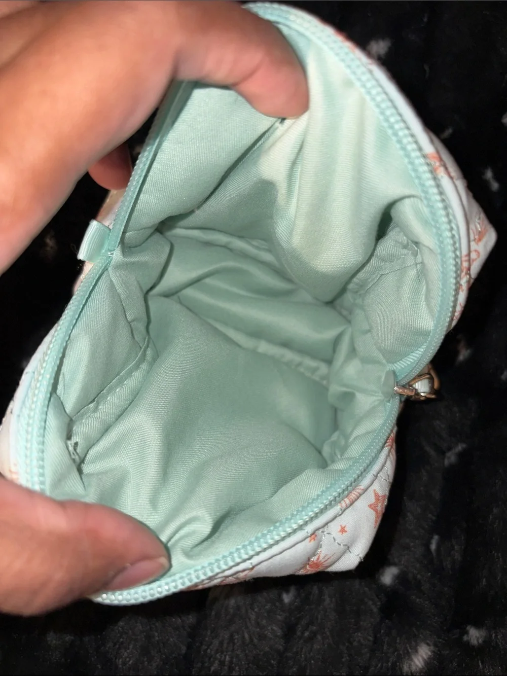 Urban Outfitters Quilted Cosmetic Pouch